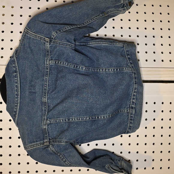 Bugle Boy Classic Blue Denim Jacket Small Vintage - Picture 6 of 6